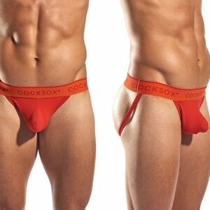 Cocksox Jock 30-36" waist Cotton/nylon/spandex No size or fabric tags